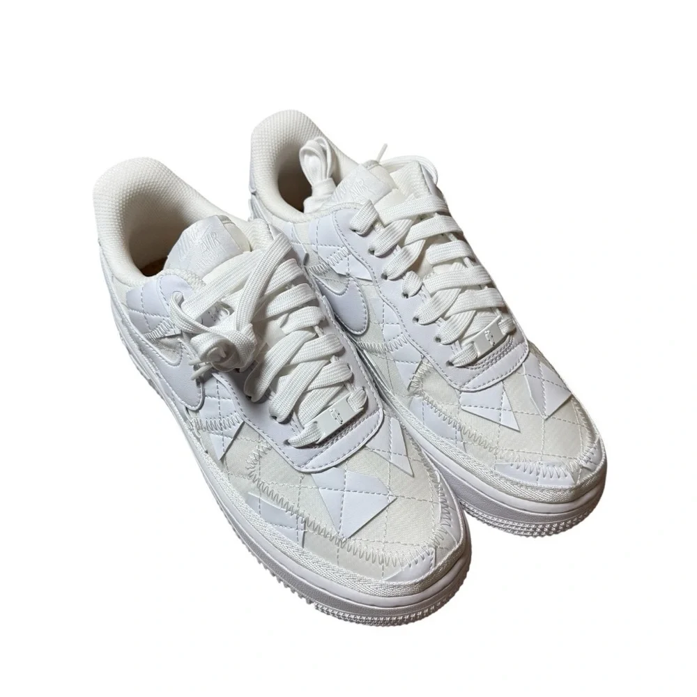 BRAND NEW Nike x Billie Eilish Air Force 1 Low Triple White Sneakers Size 6M/7.5